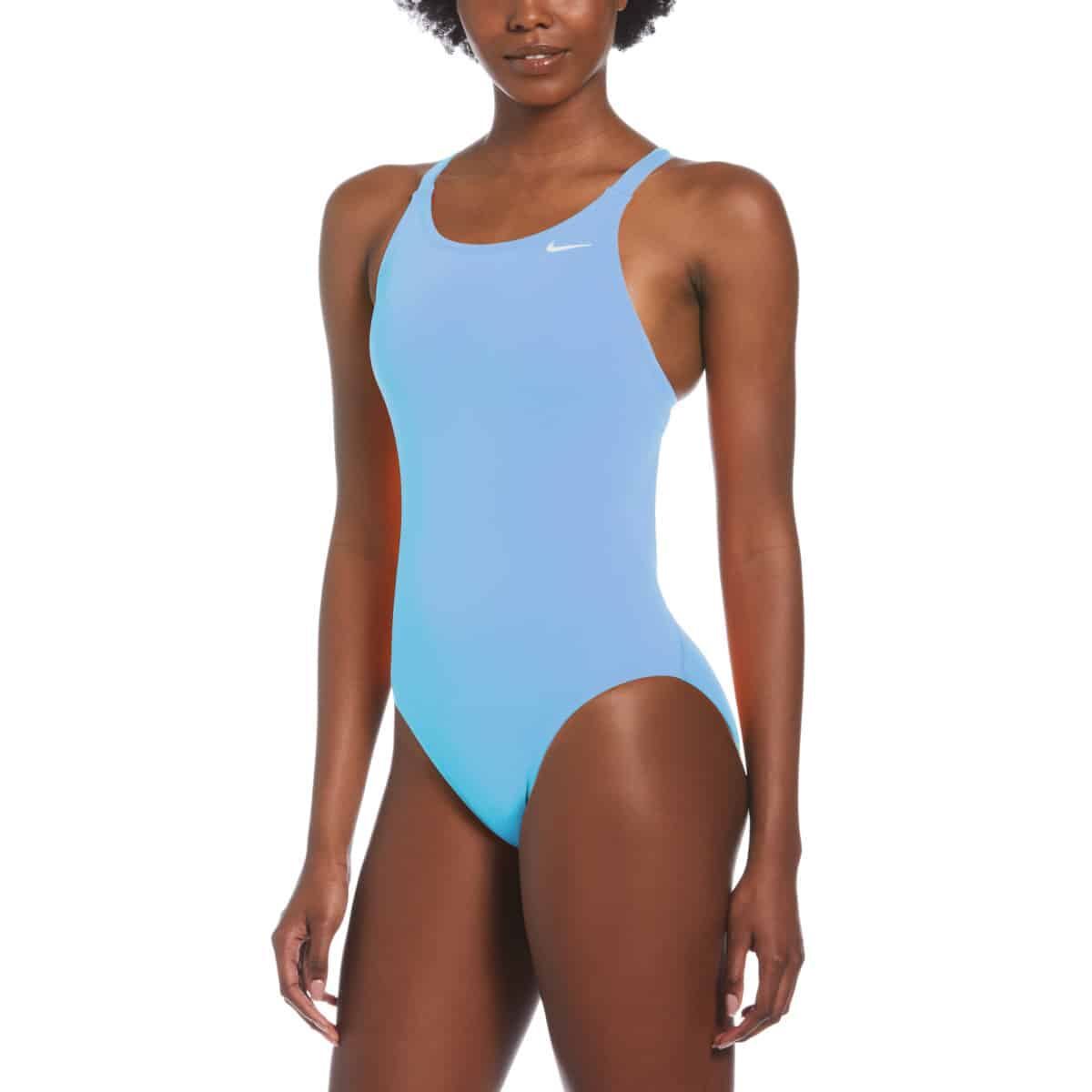 Nike Swim Womens Hydrastrong Solid Fastback One Piece Swimsuit