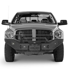 For 2006-2009 Dodge Ram 2500 3500 Front Bumper Wwinch Skid Plateled Lights For 2006-2009 Dodge Ram 2500 3500 Front Bumper Wwinch Skid Plateled Lights