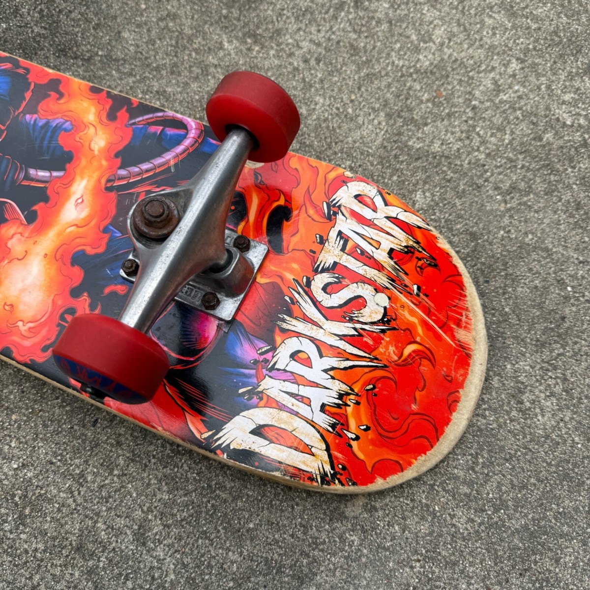 Darkstar Thunder コンプリート Vintage Dark Star Skateboard Complete w/ Wheels & Trucks