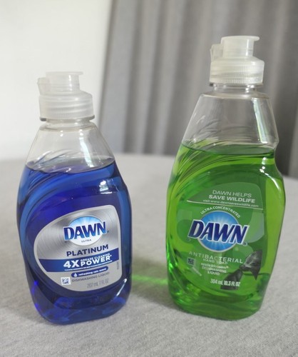 NEW Lot Dawn Ultra Platinum & Apple Blossom Dishwashing Liquid Soap 10.3 & 7 Oz - Picture 1 of 4