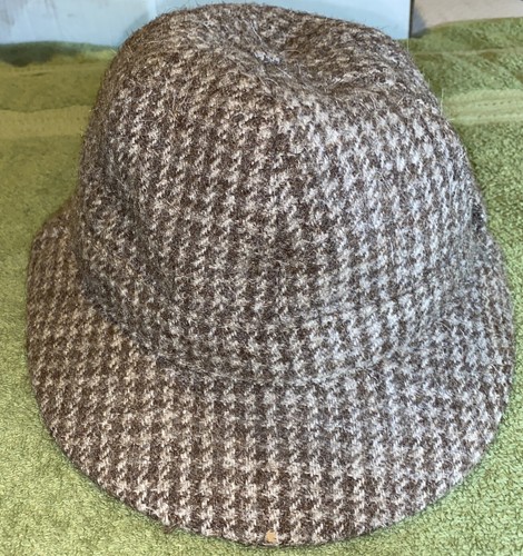Vintage Herdwick by Netherdale 100% British Wool Tweed Walking Hat 7 1/3 58 - Photo 4/8