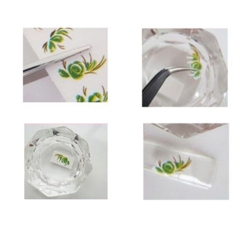 Nagel Sticker Katze Cat Herz Heart Nail Art Nägel Fuß Aufkleber Water Decal