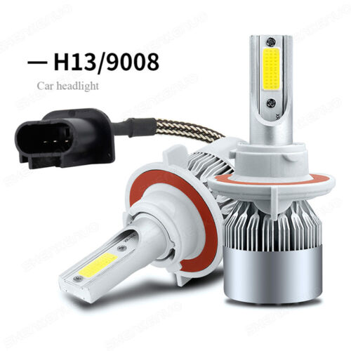 For Hummer H3 2006-2010 8000K LED Headlight High/Low + Fog Lamp Bulbs Combo 4pcs - Foto 12 di 14