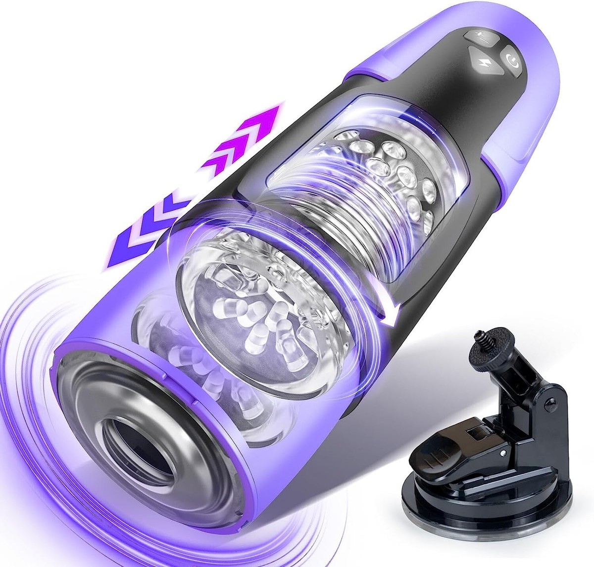 Sex Toys for Men Male Masturbator, Automatic Male Masturbators Cup with 7  Rotati