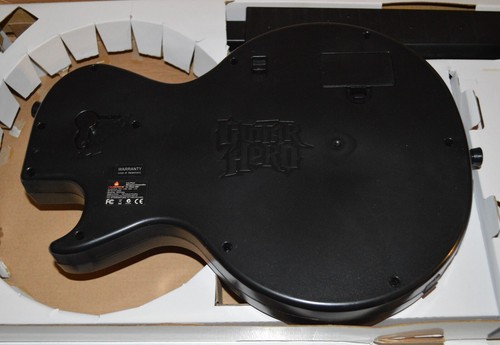 XBOX 360 Guitar Hero 3 III Legends of Rock wireless Les Paul in Box tested vg - Picture 5 of 9