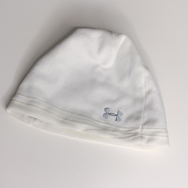 under armour white beanie