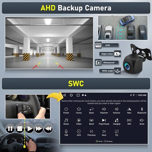 For 2007-2014 BMW Mini Cooper R56 R60 9" Android 13 Carplay Car Stereo Radio GPS - Bild 16 von 21