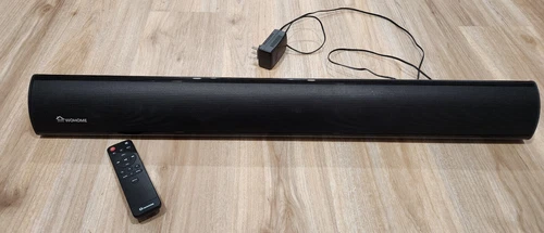 Wohome S05 Sound Bar for TVs, with Bluetooth 5.0 Optical AUX RCA - BLACK