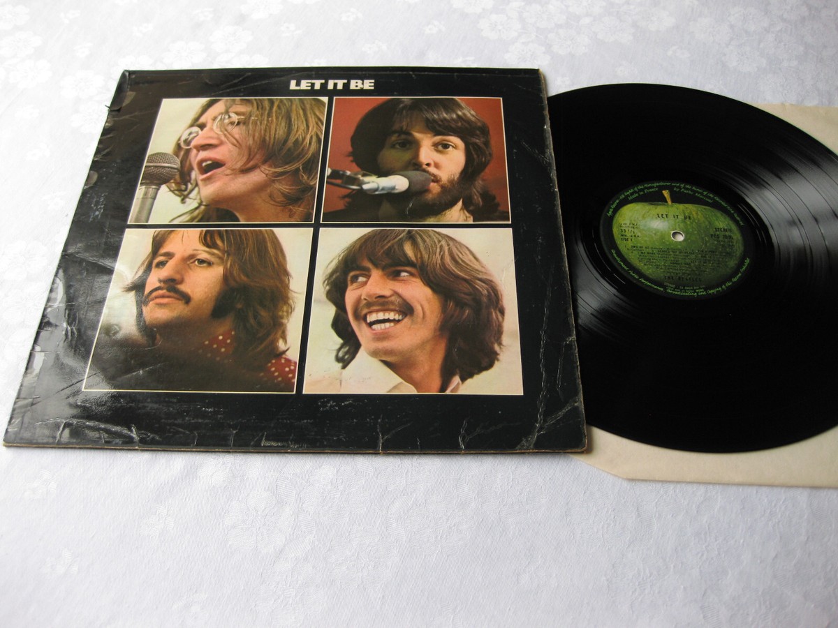 ビートルズ BEATLES LET IT BE LPレコード レアブート BEATLES