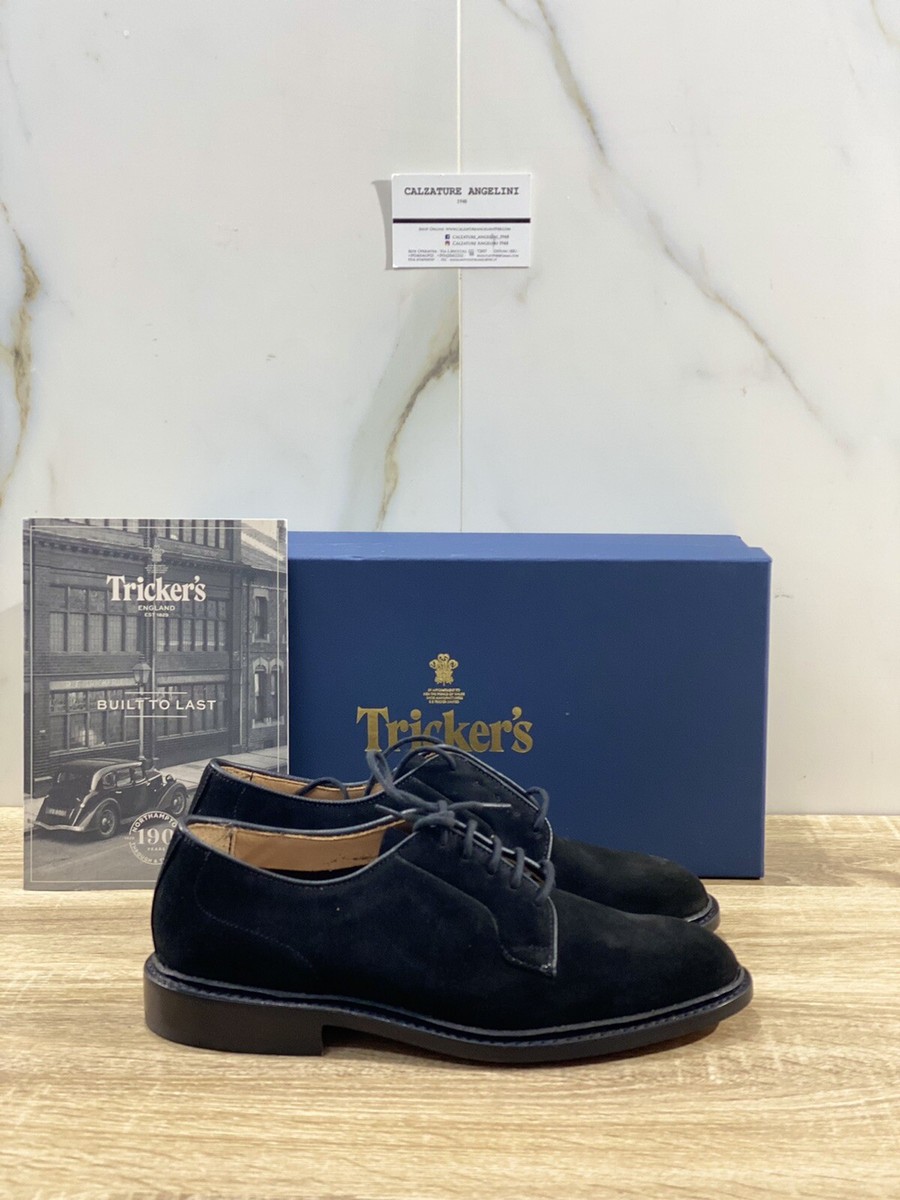 Chaussures Tricker's Robert En Daim Cerise Taille UK 10.5 / EU 44.5 - Neuf Avec Emballage, Qualité Anglaise