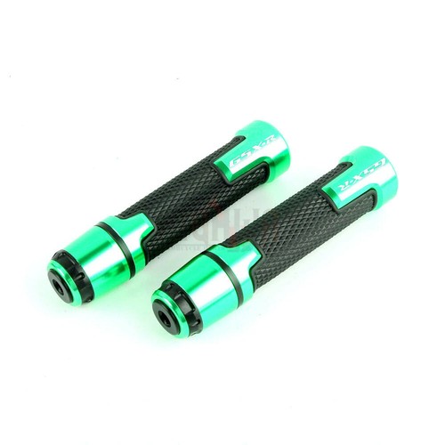 Manopole moto estremità manubrio GEL 7/8" adatte a Suzuki GSXR 600 750 1000 1300 - Foto 28 di 50
