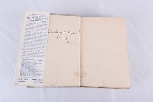 The Heart of Unaga by Ridgwell Cullum, 1920, HC w DJ - Picture 4 of 6