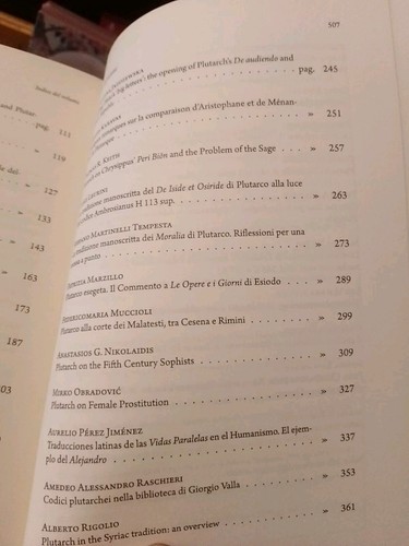 Giovanna Pace GLI SCRITTI DI PLUTARCO: TRADIZIONE, TRADUZIONE, RICEZIONE, COMMEN - Picture 7 of 8