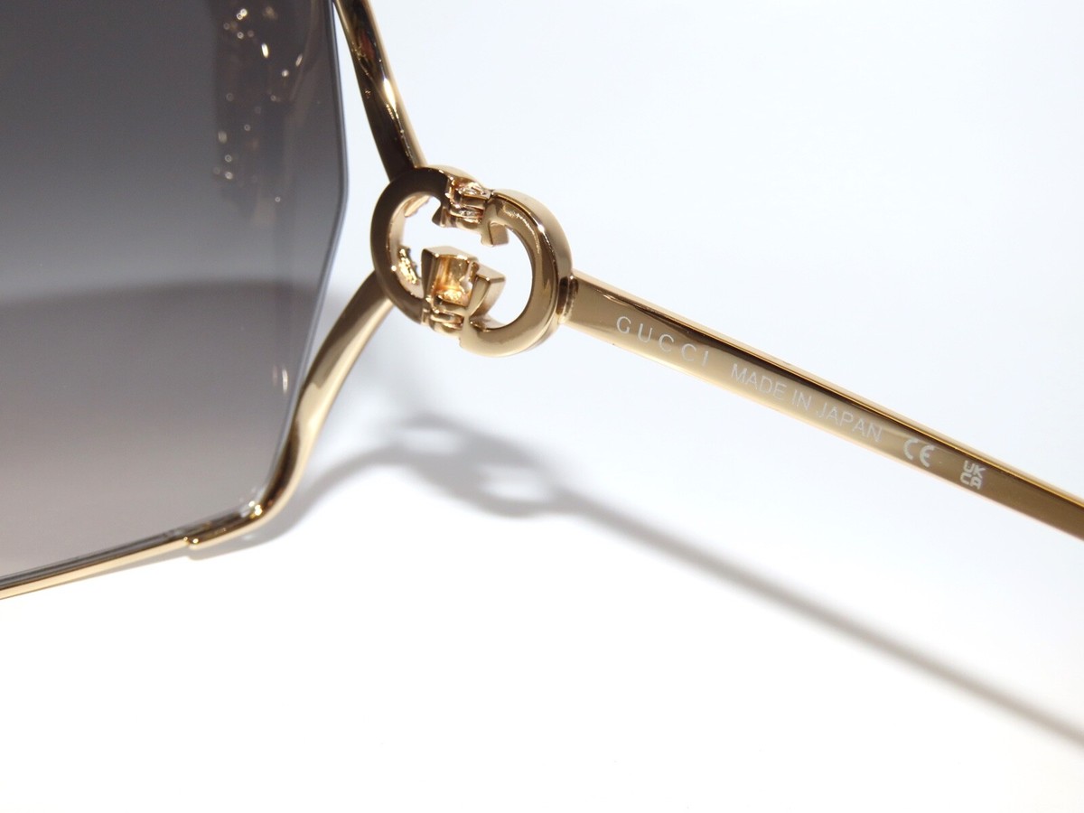 サングラス Gucci Sunglasses GG1322SA 001 Butterfly Retro Gucci GG1322SA 001 Sunglasses - US