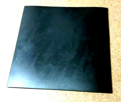Neoprene Rubber Sheet 1/16'' Thick x 12'' x 12'' Sq Ft- Solid Flexible 60 Duro Med