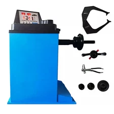 110V Tire Wheel Balancer Machine for Home Shop Garage Tire Repair Equipment