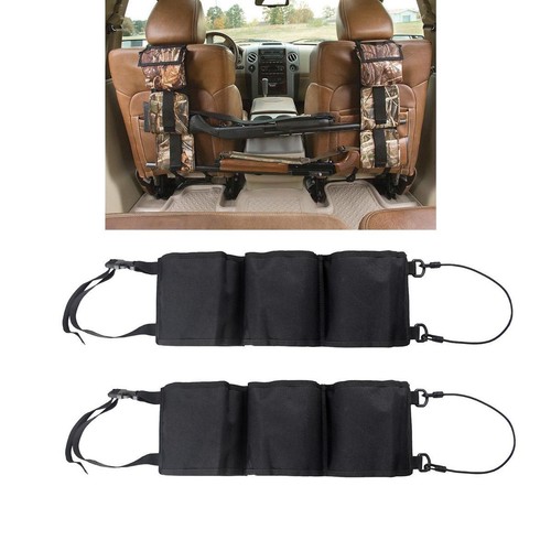Rifle Shotgun Holder Seat Back Gun Rack Car Pickup Truck Hunting Storage Holder - Picture 2 of 15