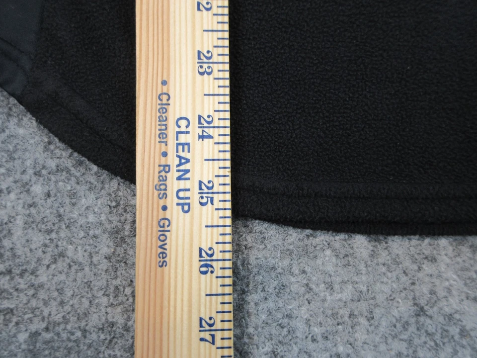 DE COLECCIÓN Suéter Nike Niñas Pequeño Negro Cuarto Cremallera Polar Exterior Swoosh Logo Foto 4 de 4