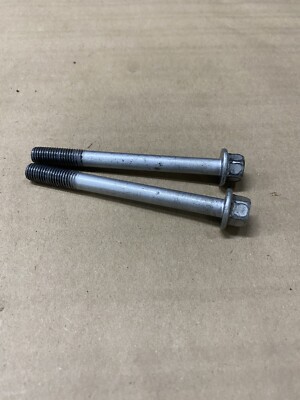 GENUINE OEM YAMAHA HEAD BOLTS  SET OF 2 PN# 90195-09005-00 (B-8-1)