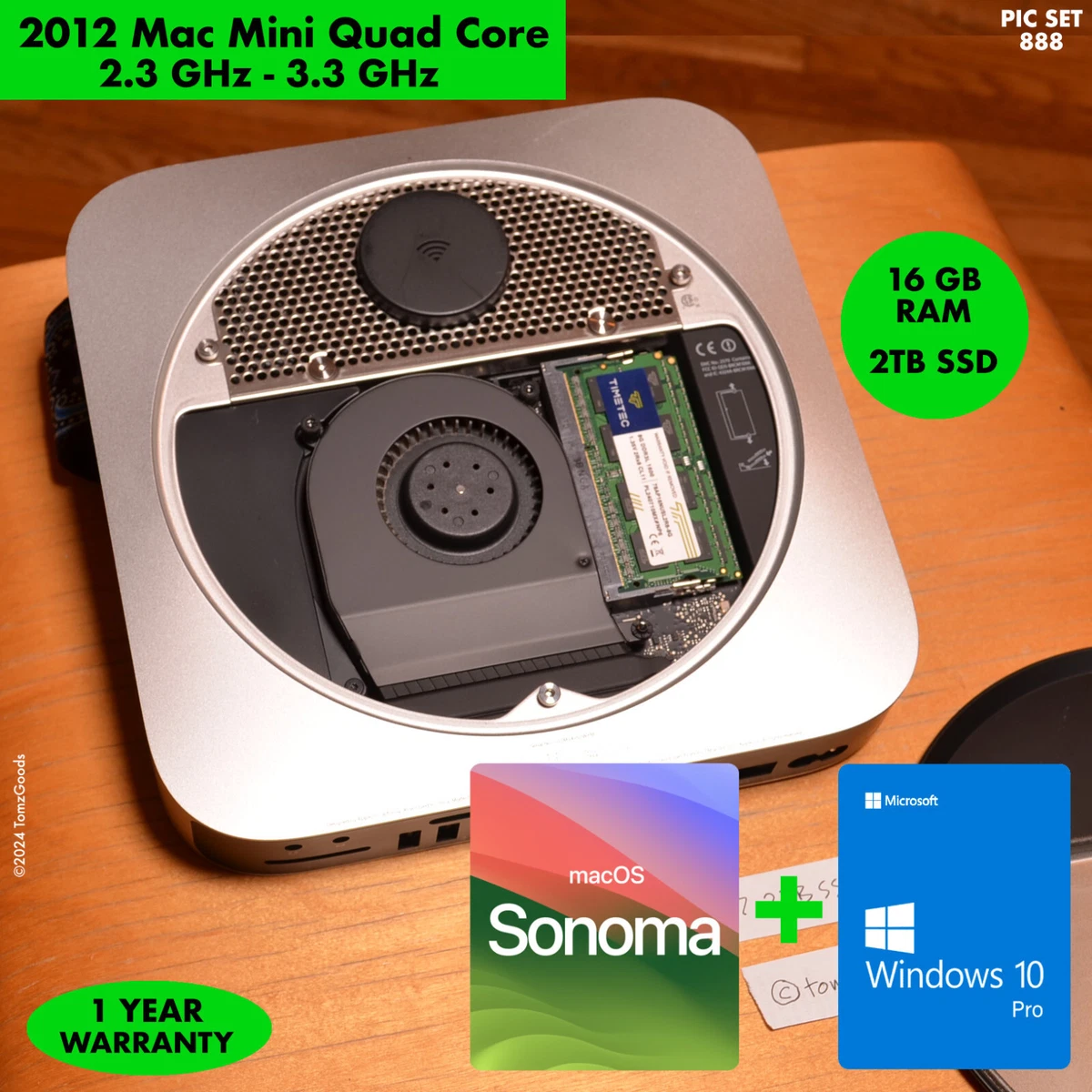 Mac mini 2012 i7 SSD3TB HDD1TB 16ギガ Mac mini 2012 i7 SSD3TB HDD1TB 16ギガ Apple Mac Mini, 2.6GHz Quad