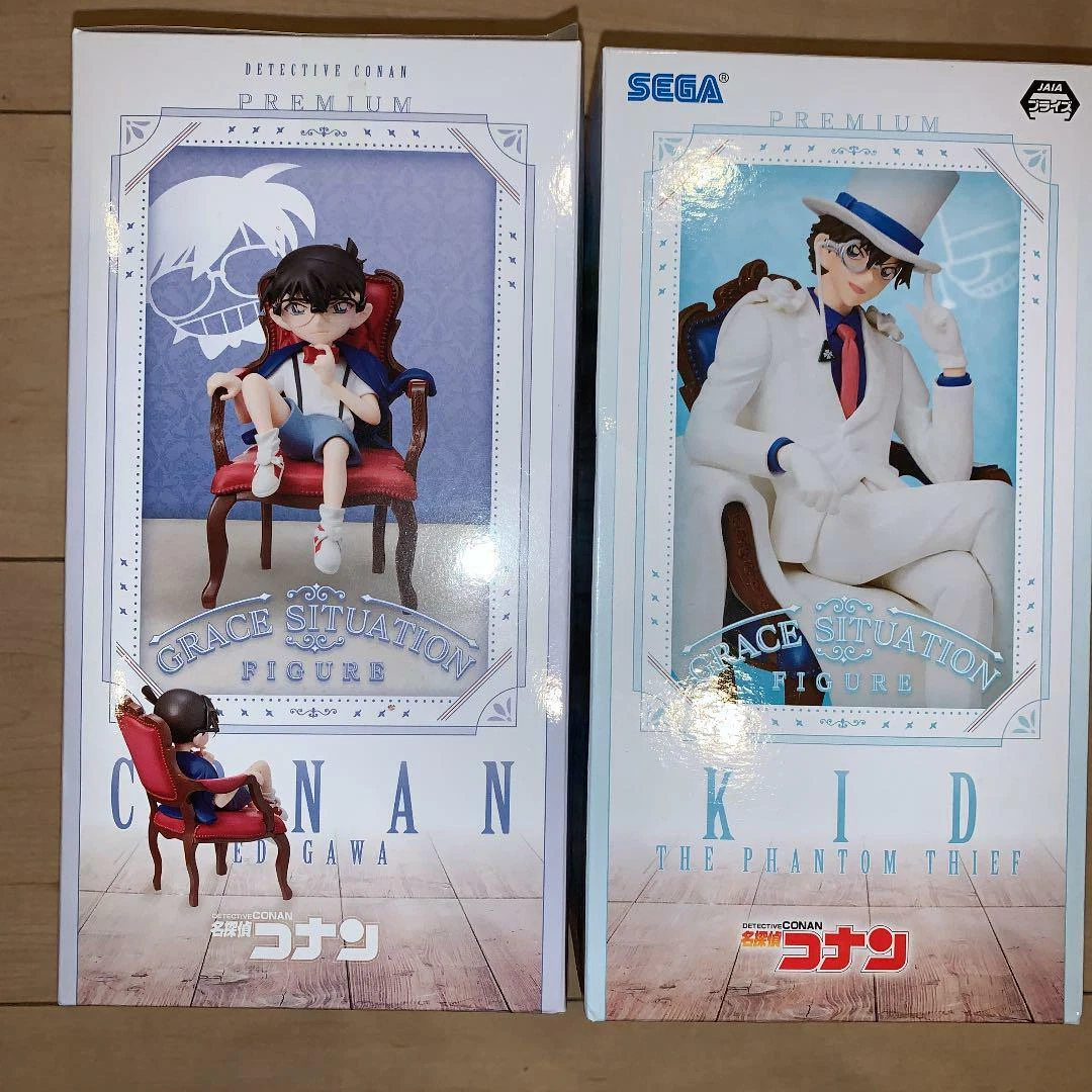 Detective CONAN Premium Grace Situation Figure Conan Edogawa & Phantom  Thief Kid | eBay