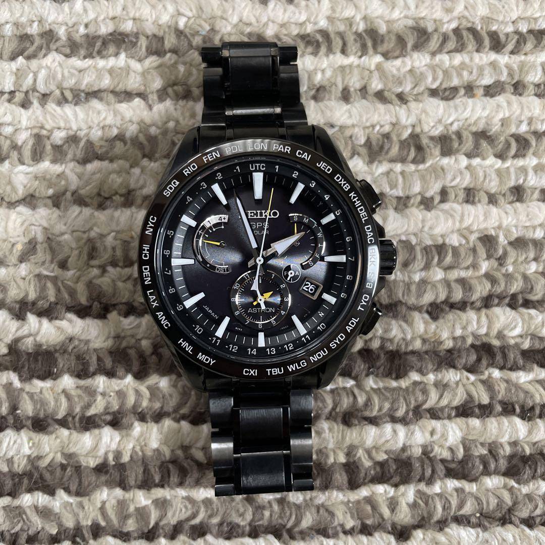 Seiko Astron 8X53-0AD0-2 GPS Day Date Ceramic St.Steel Black Seiko Astron 8X53-0AD0-2 GPS Day Date Ceramic St.Steel Black