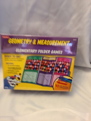 Lakeshore VOCABULARY Elementary Folder Games for Geometry & Measurement
