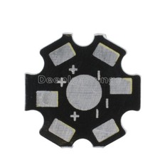 20PCS 20MM 1W 3W 5W high Power LED Universal Aluminum Plate Heat Sink Black NEW