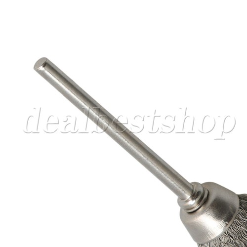15 x Silver 1.3CM Bowl Shape Stainless Steel Wire Brush for Furniture - Picture 2 of 6