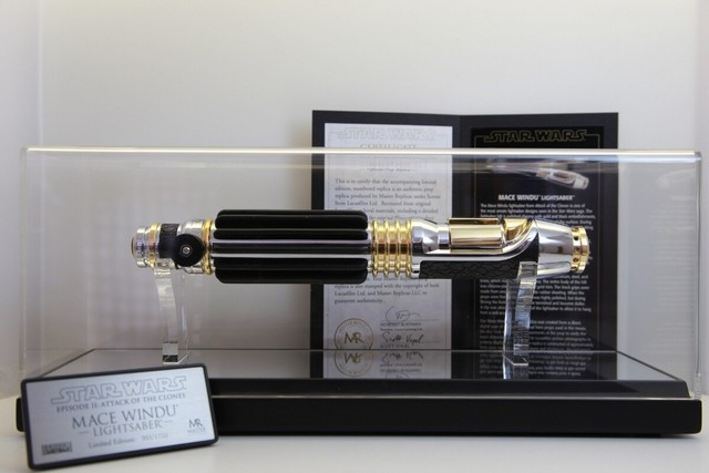 master replicas mace windu lightsaber