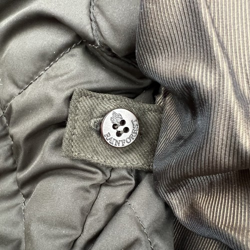 RAINFOREST Down Goose Field Coat Men Large Jacket Removable Quilted Liner Brown - Picture 16 of 20