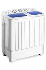 Giantex Portable Mini Compact Twin Tub Washing Machine 20lbs Washer Spain Spinne