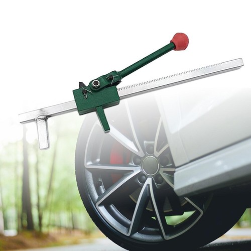 Cric De Levage Pour Pneus Lourds - Plaque à Rouleaux Pour Alignement - Pour SUV, Camion, Voiture, Moto - Acier Robuste - 2