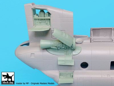 Black Dog 1/72 CH-47 Chinook Helicopter Engine Detail Set (for Italeri) A72005