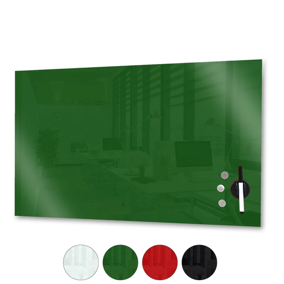 Glas Memoboard Magnettafel Glastafel Glasboard Whiteboard Wandtafel Magnet-Board - Bild 2 von 4