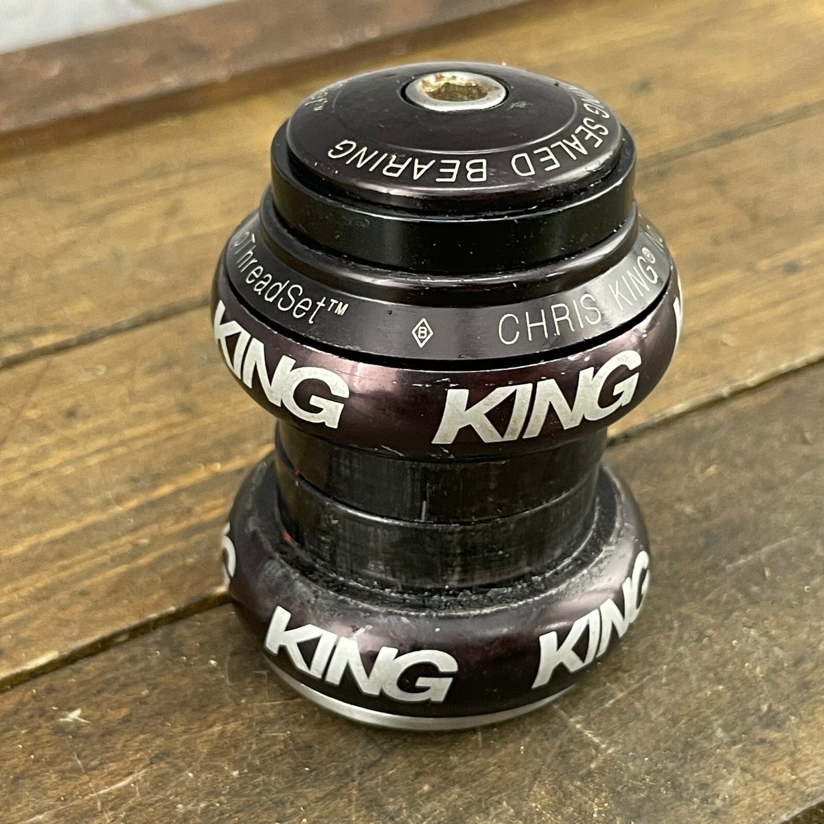 Chris King Headset 1 1/8 Inch Threadless Black NoThreadset 1 1/8