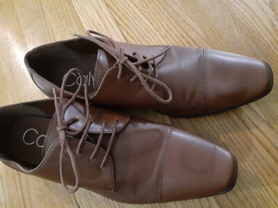 Calvin Klein Men\'s Dark Brown Dress Shoes - US 7 Calvin Klein Men main image 2