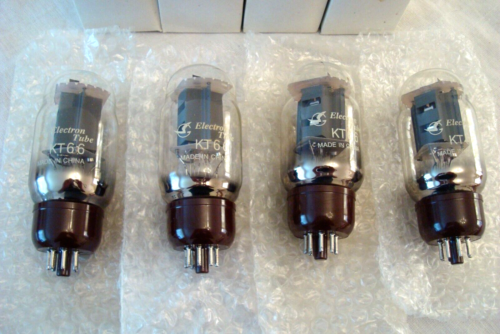 TUBOS CRIOTRATADOS KT66 QUAD VINTAGE DE ALTA CALIDAD PARA UN RENDIMIENTO SUPERIOR, RAROS - Imagen 2 de 11