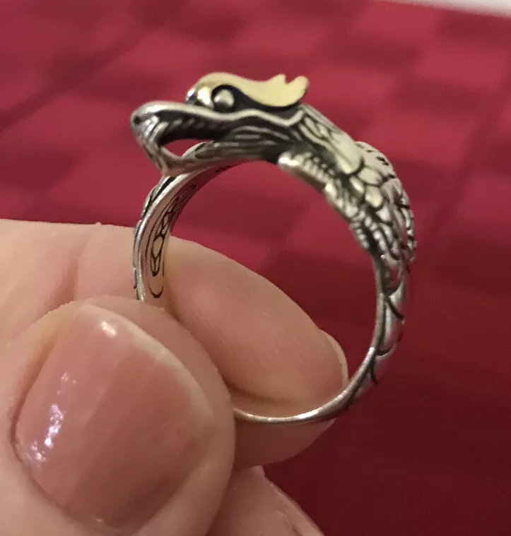 John hardy naga dragon cheap ring