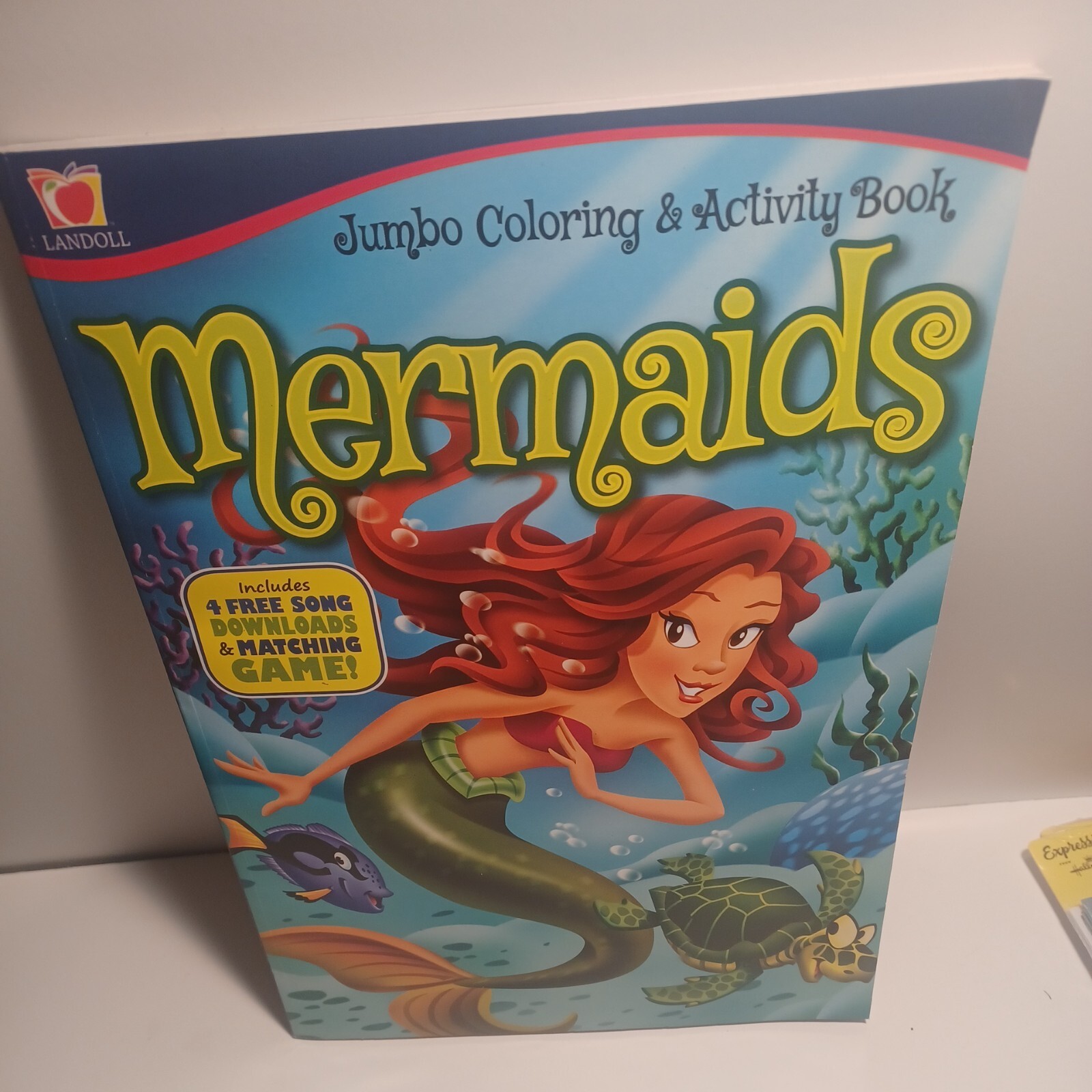MERMAIDS JUMBO COLORING & ACTIVITY BOOK, WITH 4 SONG DOWNLOADS & MATCHING GAME 858476005612 | eBay MERMAIDS JUMBO COLORING & ACTIVITY BOOK, WITH 4 SONG DOWNLOADS & MATCHING GAME 858476005612 | eBay