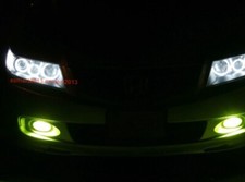 Switchback Led 6 Halo Ring For Honda Accord Cl7 Cl9 03-07 Lamp Angel Eye Signal