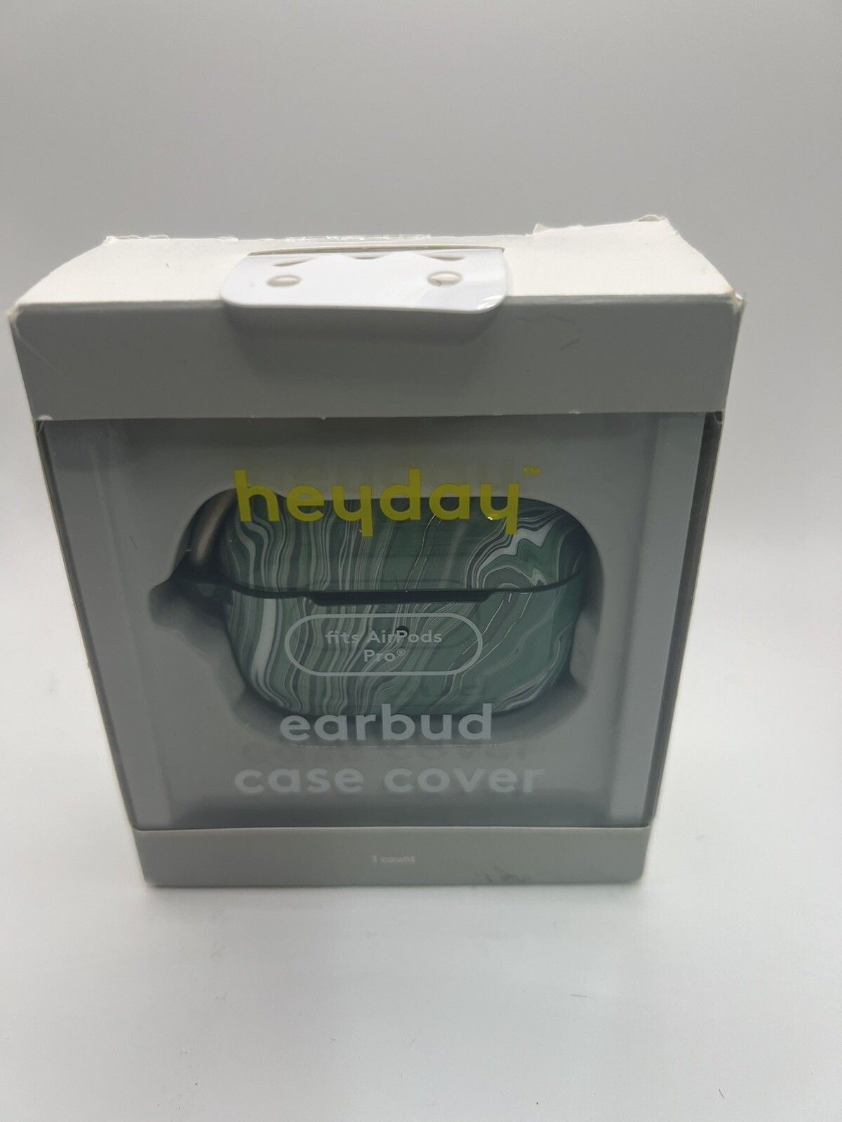 Heyday Green Marble AirPods Pro Case Cover for Protection & Style-image