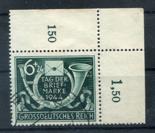 DR-3.Reich 904 Lui Corner Of The Stamped Sheet (T0711