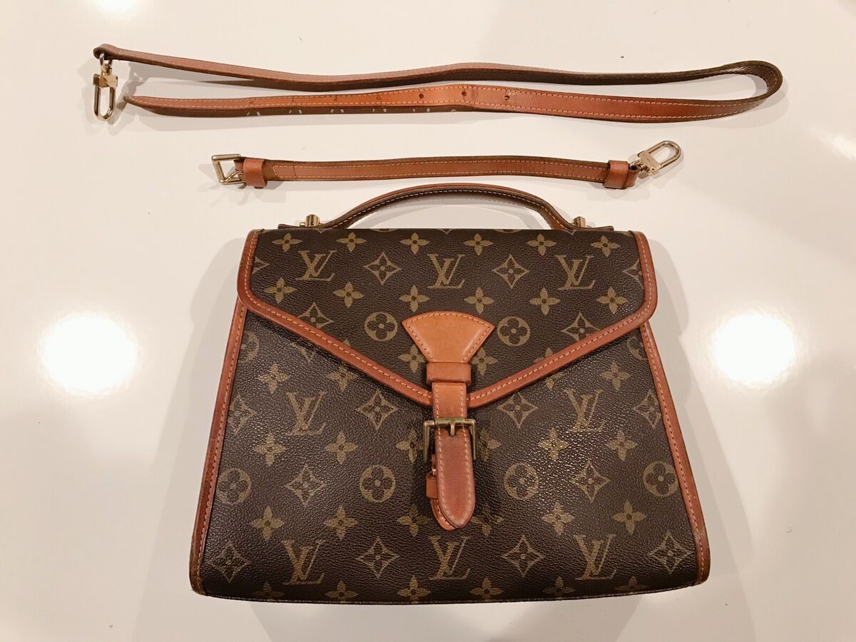 Authentic Louis Vuitton Monogram Bel Air 2Way Shoulder Hand Bag M51122 LV  B0373