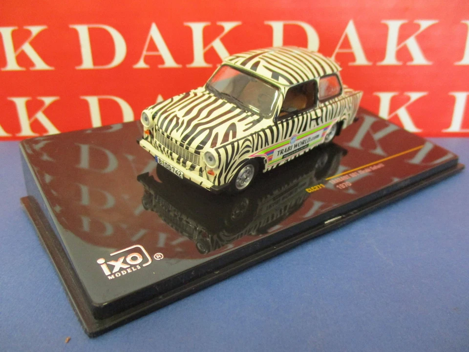 Die cast 1/43 Modellino Auto Trabant 601 Trabi Safari 1970 by Ixo - Immagine 2 di 4