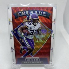 Dalvin Cook 2021 Rookies and Stars Crusade Wave Red Prizm CR-5