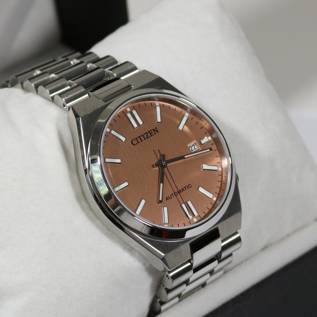 Citizen Tsuyosa Automatic Men's Stainless Steel Salmon Dial Citizen Tsuyosa Automatic Men's Stainless Steel Salmon Dial