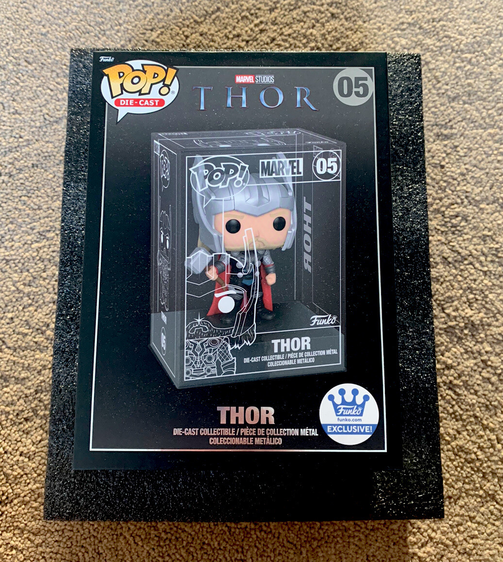 Funko - Marvel Die-Cast Thor #05 - Raro Chase Edición Especial