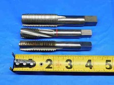3 PCS R&N AND ACCUPRO 5/8 - 11 HSS SPIRAL POINT, PLUG AND BOTTOMING TAPS .625