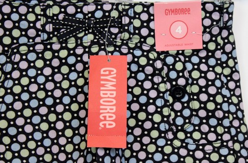 2008 Gymboree Petite Mademoiselle sz 4 Skorts Pleat Navy Polka Dot Paris Pastel - Picture 3 of 7
